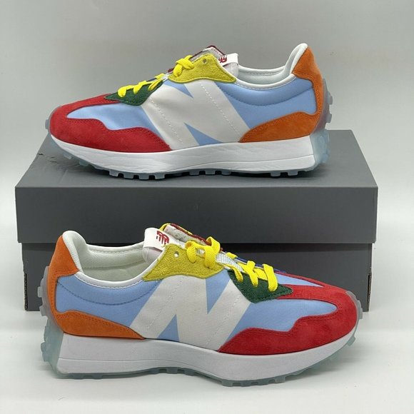 NEW New Balance 327 Men's Multicolor Sneaker - Picture 3 of 12